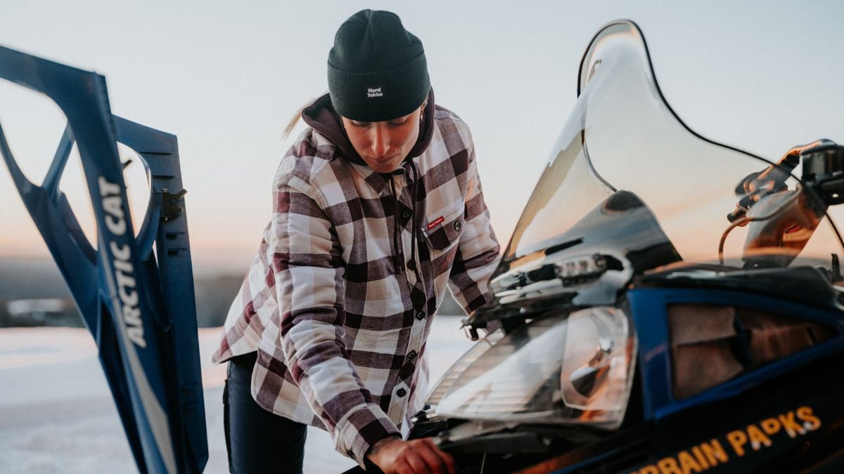 Meet Brioney Johnston, Freeride Snowboarder and Park Terrain Builder